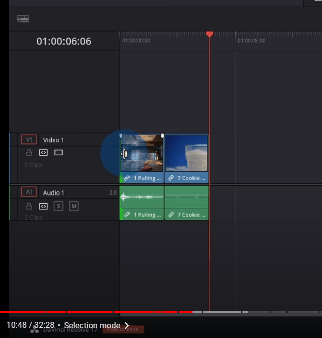 Davinci Resolve 17 Adjust Start Point