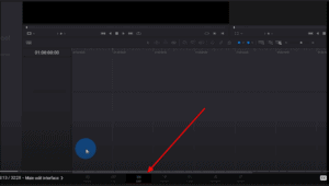 Davinci Resolve 17 Edit Window