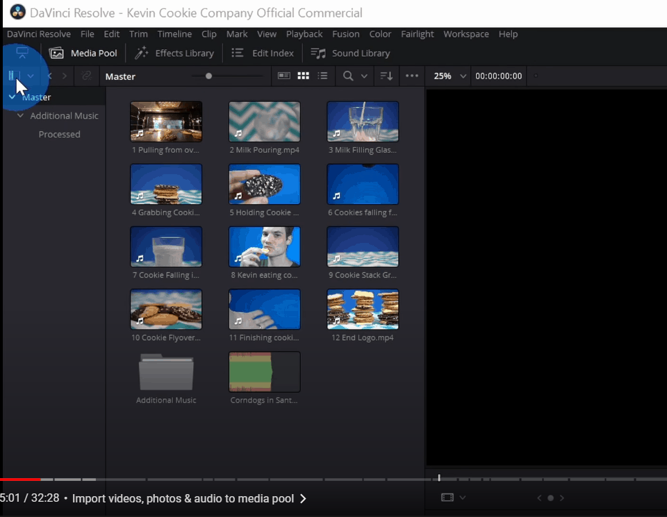 Davinci Resolve 17 Hide Folderstructure