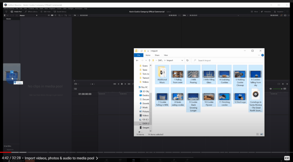 Davinci Resolve 17 Import Media And Keep Folder Structure